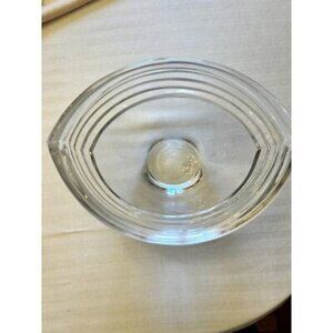 Vintage Lenox Ovations Crystal 10" Heavy Bowl Discontinued